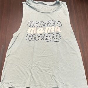 Burn boot camp mama tank top